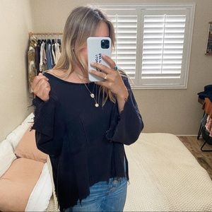 Free People Prism Sweater - Black